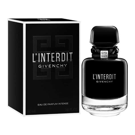 l'interdit intense givenchy|nuovo profumo givenchy.